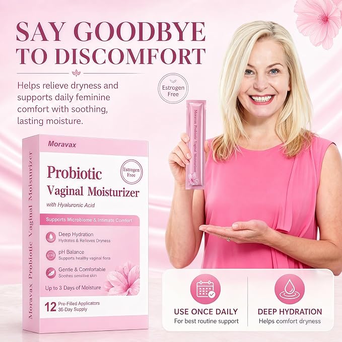 Intimate Care Gel, 36-Day Hydration & pH Balance, Estrogen-Free, 0.88 oz