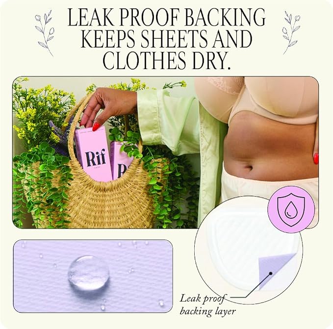 Organic Hemp Cotton Thong Liners 20 Count | Breathable Ultra Thin Panty Liners for Women | Plastic Free, Fragrance Free Daily Feminine Hygiene Protection for Light Flow