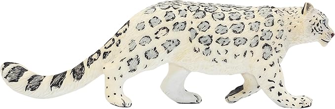 Gemini&Genius Leopard Figurine Toy, Wildlife World Action Figures, Great Gift, Collection, Cake Topper, Storytelling Prop and Room Decor for Kids