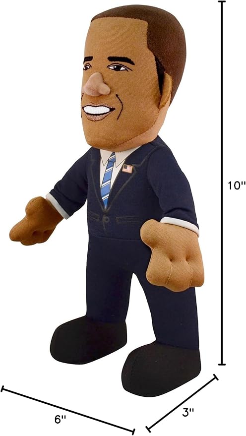 Bleacher Creatures President Barack Obama 10" Plush Figure- A P.O.T.U.S. for Play or Display