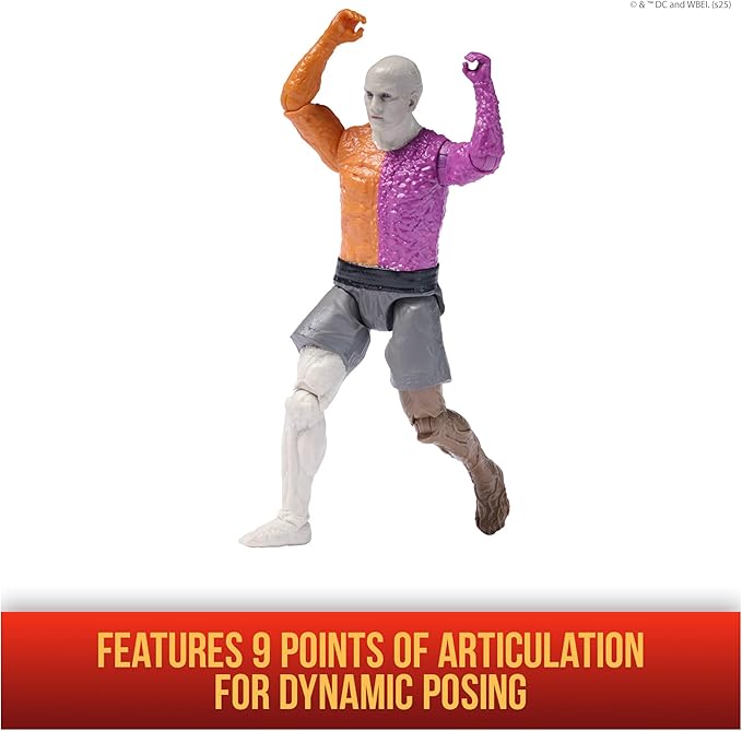 DC Comics, Superman 6-Inch Metamorpho Action Figure, Authentic Superman Movie Styling, Super Heroes Kids Toys for Boys and Girls Ages 4 and Up