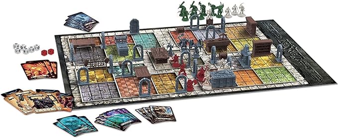 Hasbro Gaming Avalon Hill HeroQuest Game System Tabletop Board Game,Immersive Fantasy Dungeon Crawler Adventure Game for Ages 14 and Up,2-5 Players