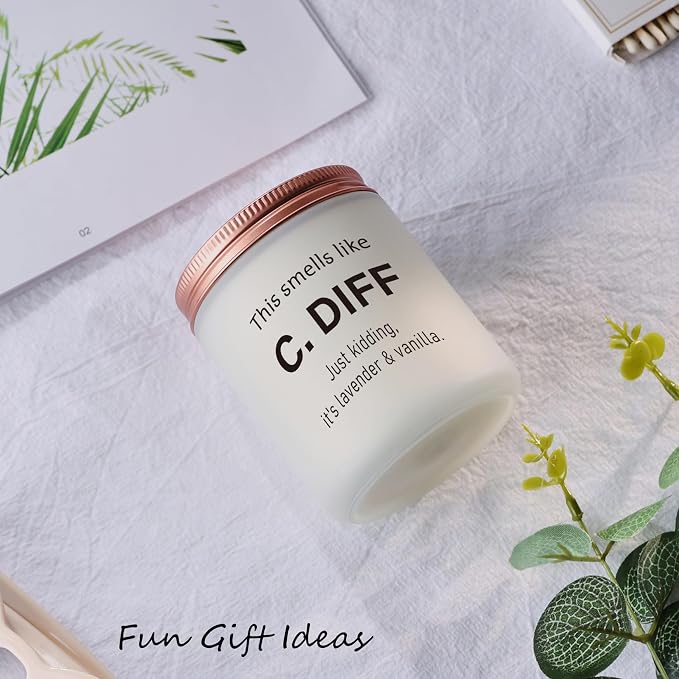 Nurses Doctors Gifts for Women - Best Nurse Doctor Christmas Appreciation Birthday Graduation Retirement Gifts - National Nurses Week Work Candle