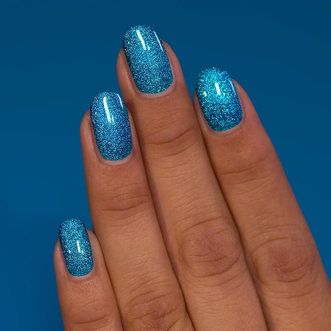 ILNP Cannonball - Vibrant Cerulean Holographic Nail Polish
