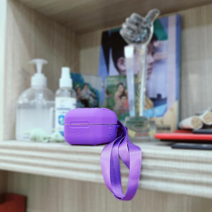 JCHPINE Silicone Cover Case for Bitzee Interactive Digital Pet and Case, Protective Skin Sleeve for Bitzee Virtual Electronic Pets Accessories (for Original 15 Animals) (Purple)