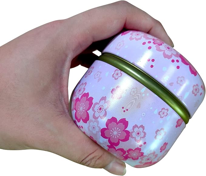 Topwon Powder Case with Powder Puff for Body Powder Container Dusting Powder Case for Baby&Mom (Pink)