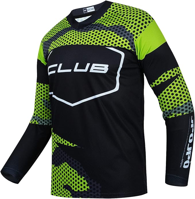 Weimostar Dirt Bike Jersey Youth Long Sleeve Off-Road Motocross Downhill Cycling t Shirt MTB Bicycle Biking Top for Boy Girl
