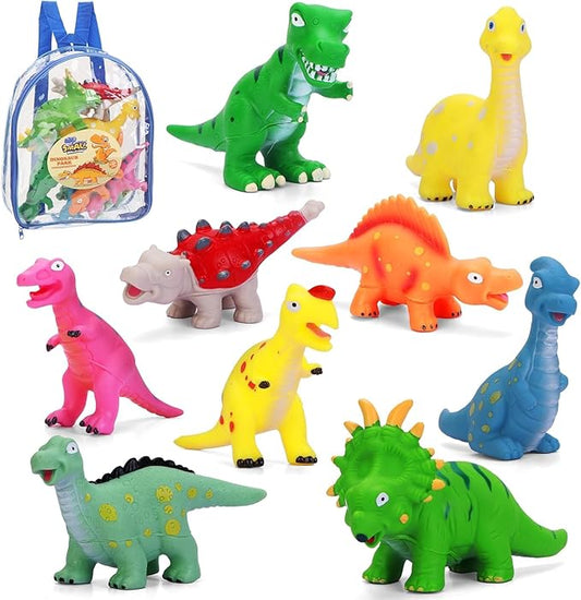 No Hole Dinosaur Bath Toys: Mold Free Bathtub Toys for Toddler Kids