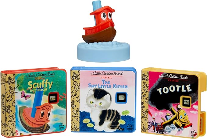 Little Tikes Story Dream Machine Little Golden Book Favorites Collection, Storytime, Books, Audio Play Character, Gift and Toy for Toddlers and Kids Girls Boys Ages 3+ Years