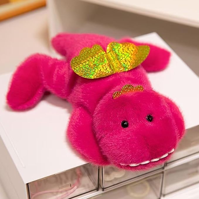 7.8in Dragon Plush Stuffed Animal Cute Dragon Plush Toy Ultra Soft Hugging Gift for Kids Girls Boys (Dragon)