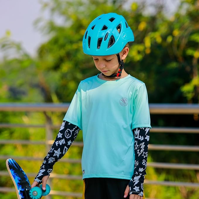Kids Bike Helmet,2 Sizes Adjustable for Youth Child Boys & Girls Ages 3-5-8-14,Ventilation and Multi-Sport for Bicycle Skate