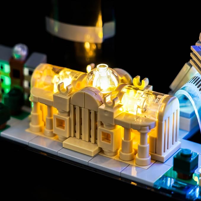 LED Lighting Compatible with LEGO 21044 Paris City Skyline - JUST Lights, Light Kit Compatible with LEGO Architecture 21044 Paris, NOT Included The Model Set