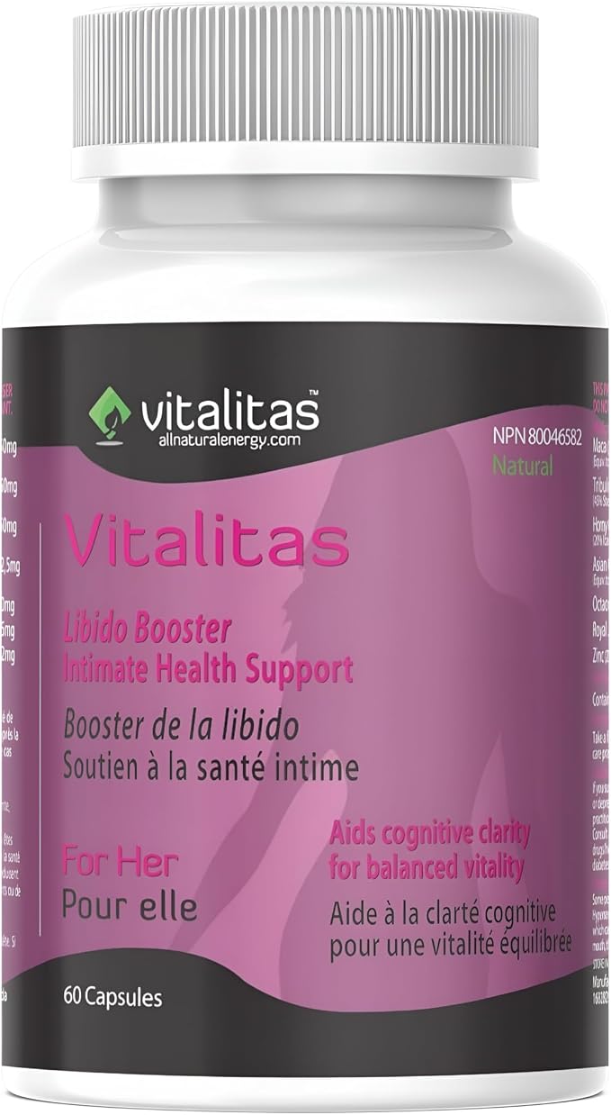 Horny Goat Weed for Women | 7-in-1 Hormone Balance with Maca Powder, Tribulus Terrestris, Red Ginseng & More | Third Party Tested Eurofins | Energy Stamina & Intimate Wellness | 60 Vegan Capsules