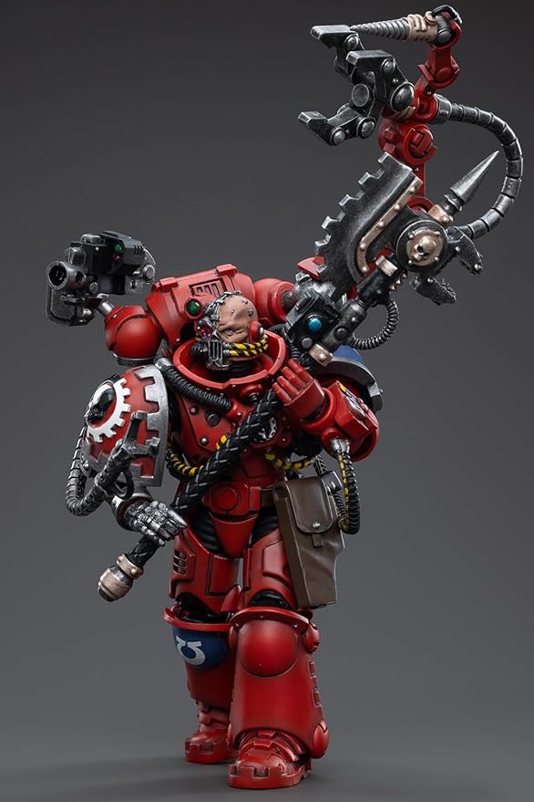 JOYTOY Warhammer 40K 1/18 Action Figures, Ultramarines Primaris Techmarine Perfect for Collectors & Decor, Ideal Gift for Birthdays, Christmas, Character Figure - JT3761
