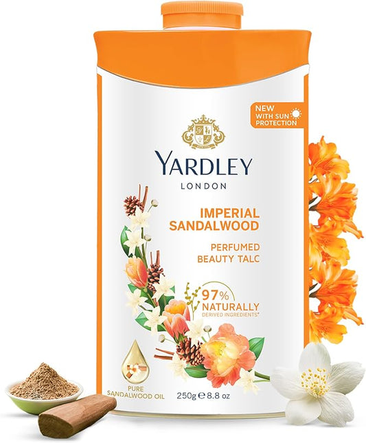 Yardley Sandalwood Perfumed Talc, 250 g