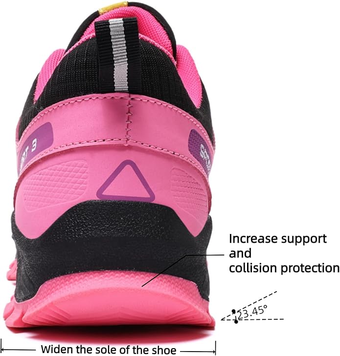 Women Hiking Shoes Casual Non-Slip Lightweight Comfortable Running Fashion Sneakers Walking Trekking Outdoor Shoes