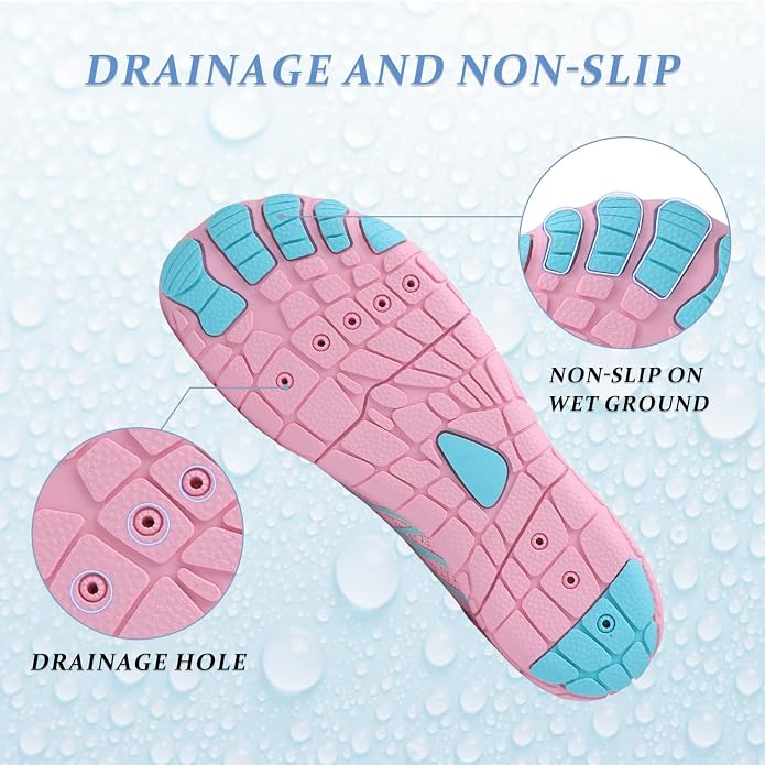 Barefoot Shoes for Women & Men, Grounded Walking Hiking Barefoot Shoes, Wide Toe Box Non-Slip Water Athletic Footwear, Comfortable Vitality Barefoot Footwear, Trail Running Sneakers Unisex
