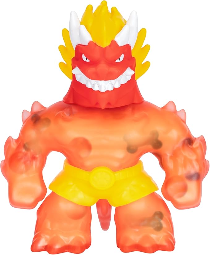 Heroes of Goo Jit Zu Hero Creator Blazagon with 3 Unique goo fillings, Mix, Fill & Create Your own Stretchy Action Figure, Play Again and Again