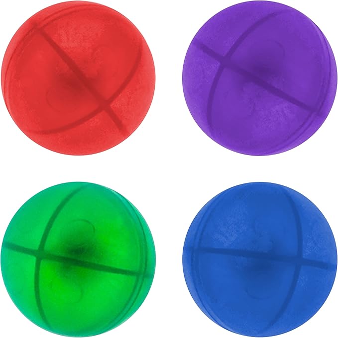 PicassoTiles 4pc Marbles for Magnetic Block Tiles Marble Run Race Track Magnet Building Tile Blocks Racetrack Maze Construction Toys Creative Toy Girls Boys 3 and Up Early Education STEM Learning Kit