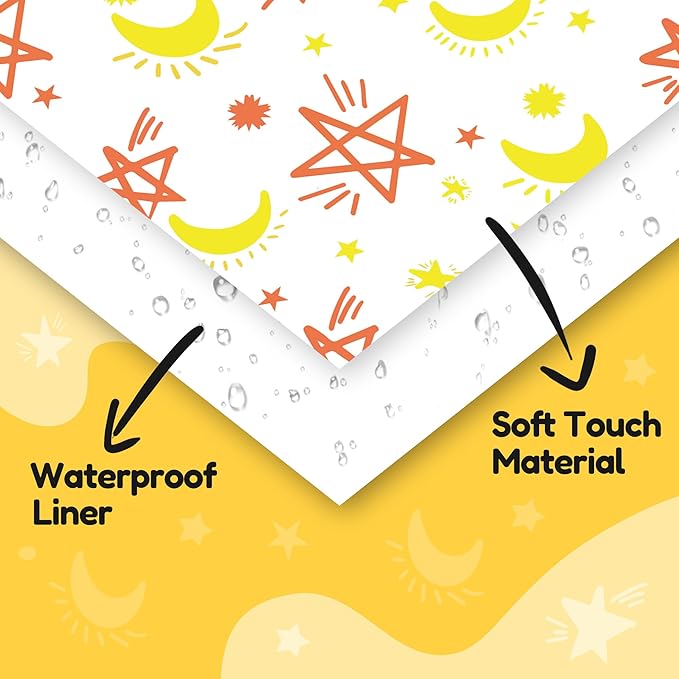 20 Pack Toilet Seat Covers for Kids, Toilet Seat Covers Disposable -Extra Large, Waterproof, Individually Wrapped, Portable Travel Pack for Toddlers Potty Training, Public Restroom, Airplane, Trip