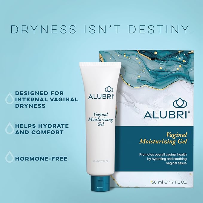 Vaginal Moisturizer, 72-Hour Hydration, Hormone-Free, 1 Month Supply | Non-drip gel, no fragrance, sodium hyaluronate, Activated Oil Complex, supports microbiome, clinically tested, sensitive skin