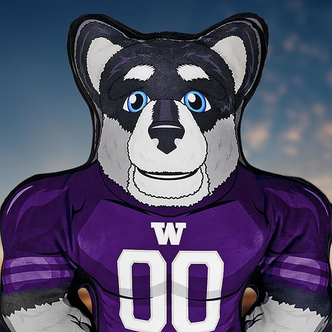 Bleacher Creatures Washington Huskies Harry The Husky 24" Mascot Bleacher Buddy - Soft Plush Toy