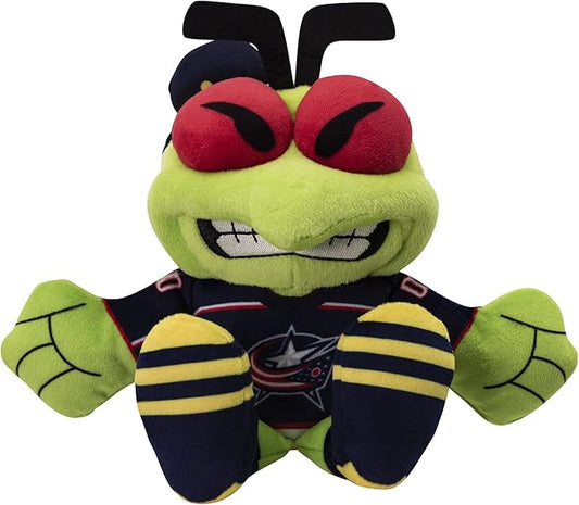 Bleacher Creatures Columbus Blue Jackets Stinger 8" Kuricha Mascot Sitting Plush - Soft Chibi Inspired Mascot