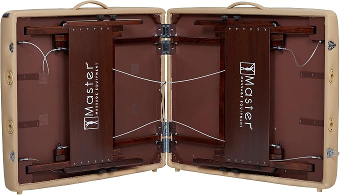 Master Massage 30" Del Ray Pro Portable Massage Table (30" Width x 84" Length) with Adjustable Height, 750lbs Working Capacity