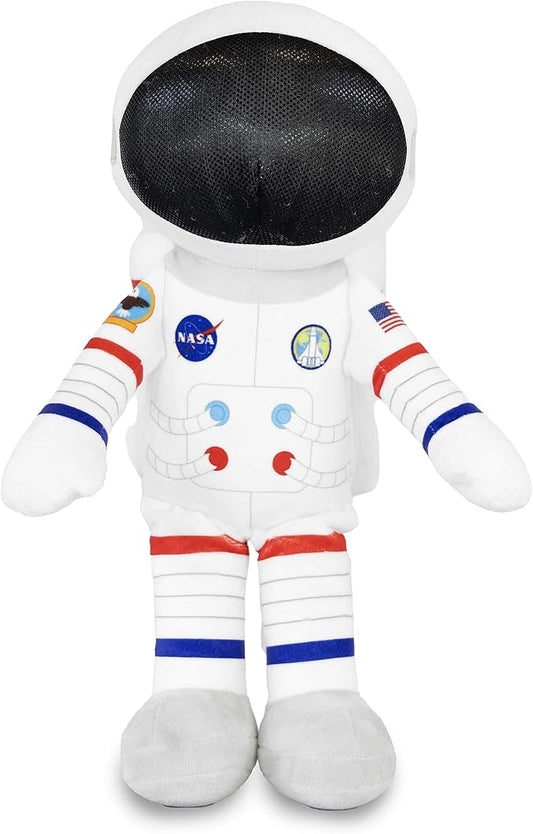 Playtime by Eimmie NASA-Themed Astronaut Spacesuit 36-Inch Plush Figure Toy - Soft Stuffed Plush Doll for Kids & Adults, Huggable Space-Themed Stuffed Toy, Washable, Ideal Gift for All Ages