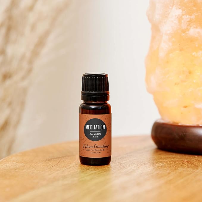 Edens Garden Meditation Essential Oil Blend- 100% Pure Premium Grade, Undiluted, Natural, Therapeutic, Aromatherapy, The Best for Diffusing, Candle, Humidifiers, Kid Safe 10 ml (.33 fl oz)