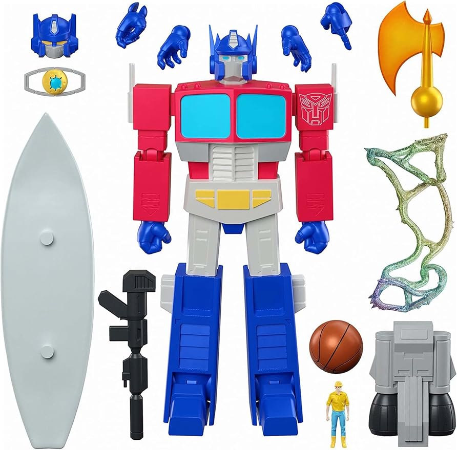 SUPER7 Transformers Ultimates Optimus Prime 7-Inch Action Figure