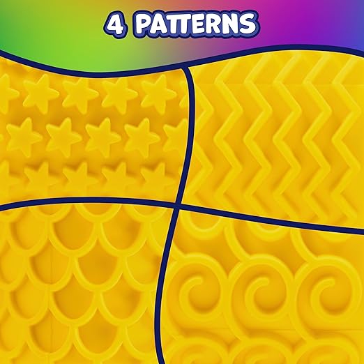 READY 2 LEARN Paint & Dough Explorers | 4 Patterns | Set 3 | Imagine Colors | Playdough Accessories | Paint Stamps and Clay Tools for Kids