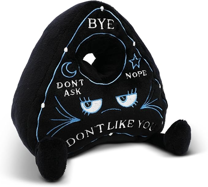 Rest in Plush Collectible – Spooky Cute Stuffed Toy, Soft Halloween Plushie for Collectors, Trick or Treat Gift, Fall Holiday Decoration - Planchette
