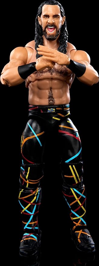 Mattel WWE Seth Rollins Ultimate Edition Action Figure with Interchangeable Accessories, Articulation & Life-Like Detail, 6-inch
