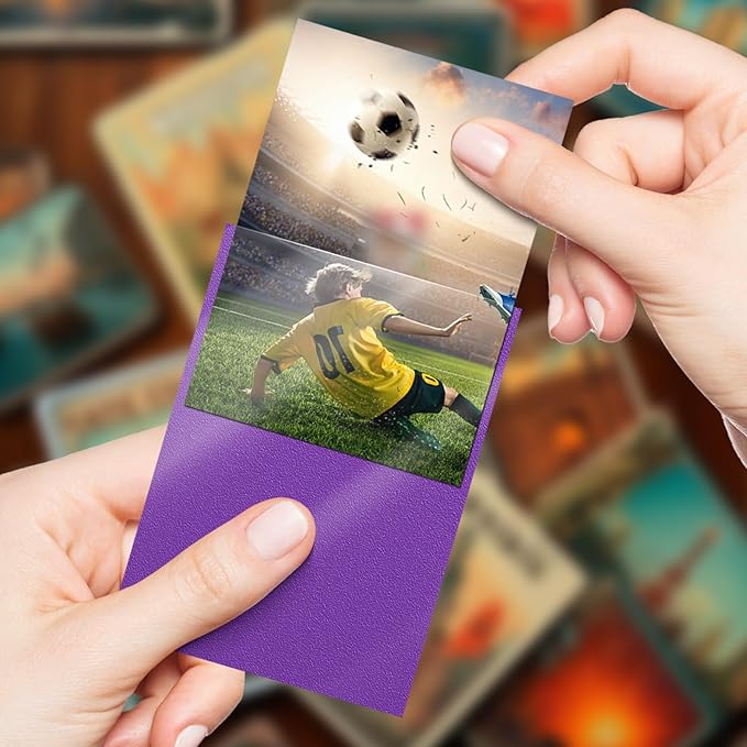 500 Count Card Sleeves Toploaders for Trading Cards, 5 Colors Soft Baseball Card Sleeve for Standard Cards, Fit for MTG, Football Card, Sports Cards,Game Cards