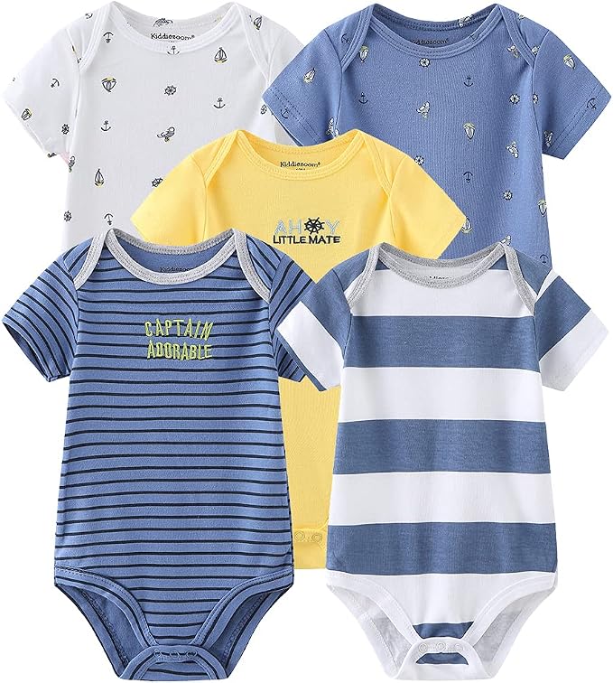 Kiddiezoom Unisex Baby Layette Essentials Giftset Clothing Set 19-Piece For Newborn Baby