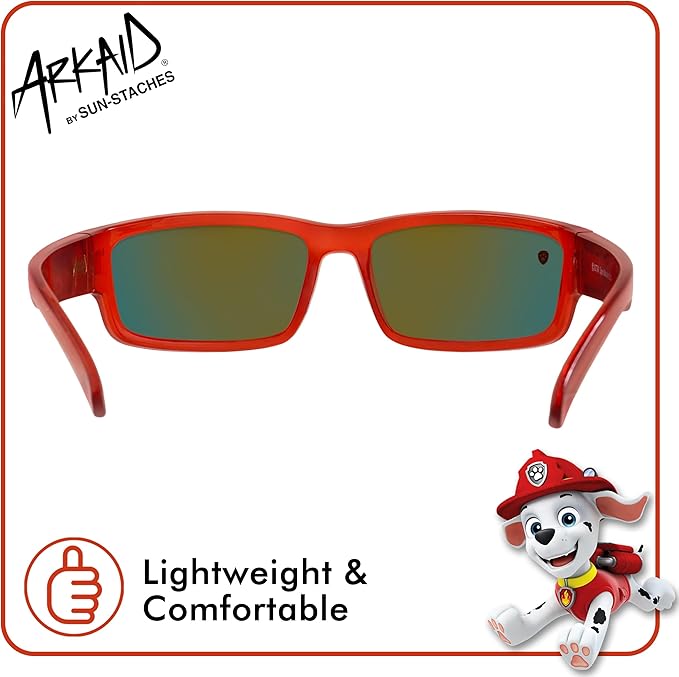 ARKAID PAW Patrol Boys Sunglasses | Chase, Marshall and Rubble | Safe UV400 | One Size Fits Most Kids