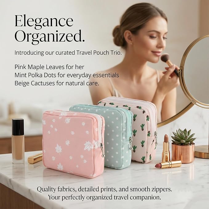 3Pcs Sanitary Napkin Storage Bag, Small Menstrual Period Bag Period Pouch Waterproof, Tampon Organizer Pouch Tampon Pad Holder for Purse, Pad Bags Feminine Care First Periods