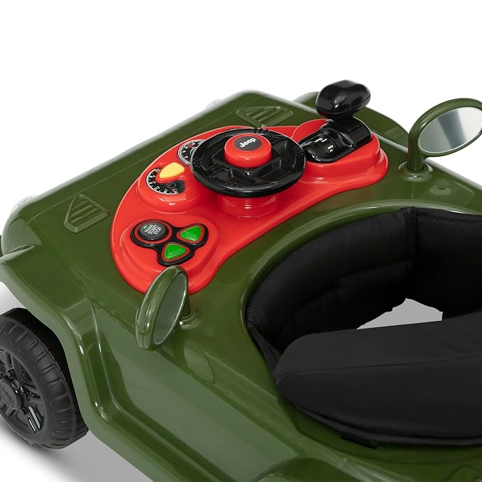 Jeep Wrangler Activity Walker by Delta Children, Green