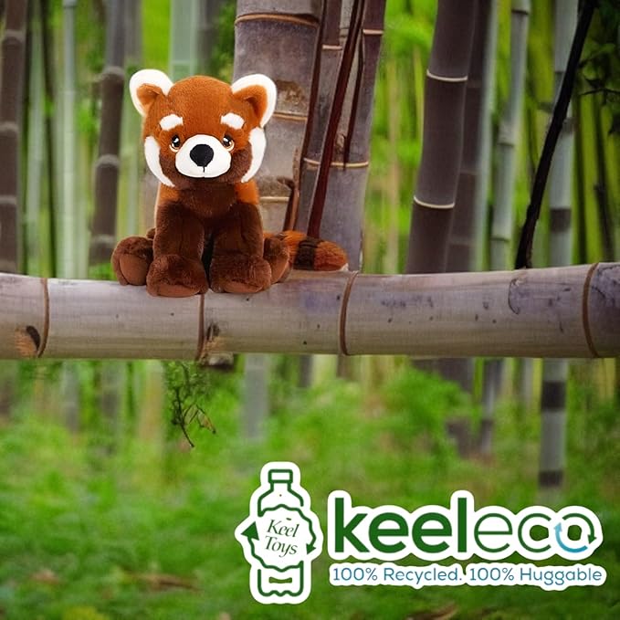 Deluxe Paws 100% Recycled Plush Eco Toys (Red Panda)