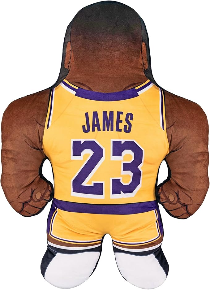 Bleacher Creatures Los Angeles Lakers Lebron James 24" NBA Bleacher Buddy - Soft Plush Toy