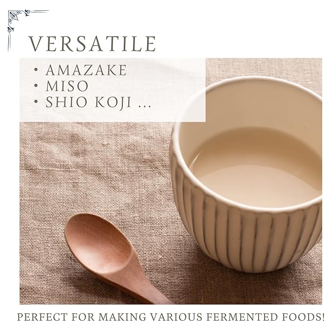 Dried Rice Koji – Made in Japan | For Shio Koji, Miso, Soy Sauce, Amazake | Vegan, Gluten-Free, No Additives (800g)