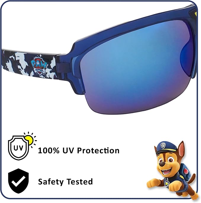 ARKAID PAW Patrol Boys Sunglasses | Chase, Marshall and Rubble | Safe UV400 | One Size Fits Most Kids