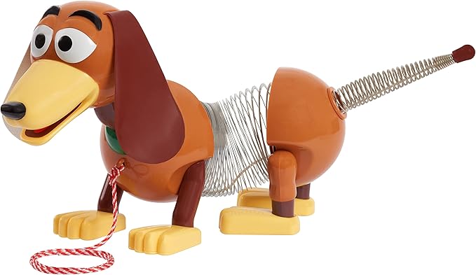 Disney•Pixar's Toy Story Slinky Dog Pull Toy, Walking Spring Toy for Boys and Girls, Kids Toys for Ages 18 Month by Just Play