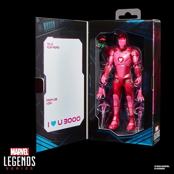 Marvel Legends Series I Love You 3000 Iron Man, 6-Inch Collectible Action Figure Gift