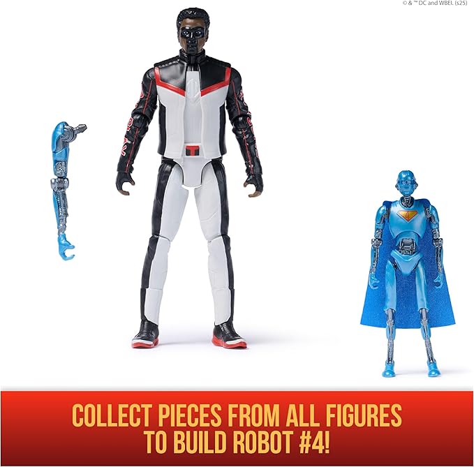 DC Comics, Superman, Mr. Terrific, 6-Inch Action Figure, Authentic Superman Movie Styling, Super Heroes Kids Toys for Boys and Girls Ages 4 and Up