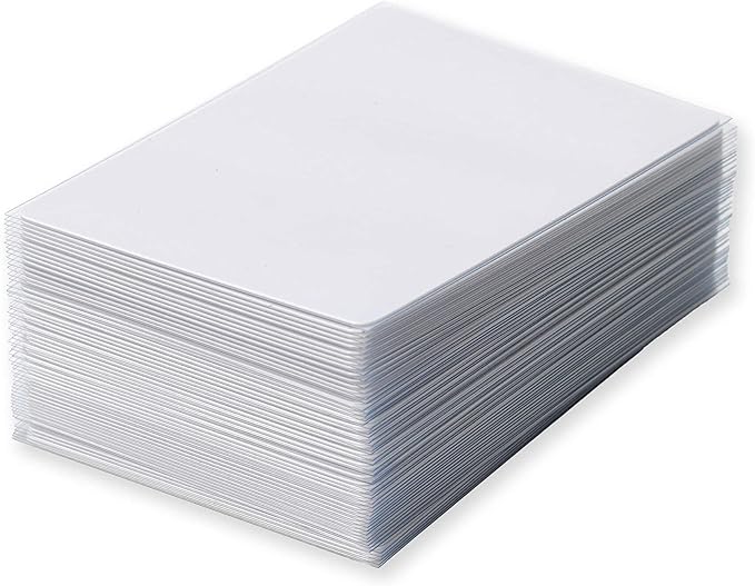 Vault X Exact Fit Sleeves (100 Pack) Perfect Inner Sleeves for Trading Cards, Clear
