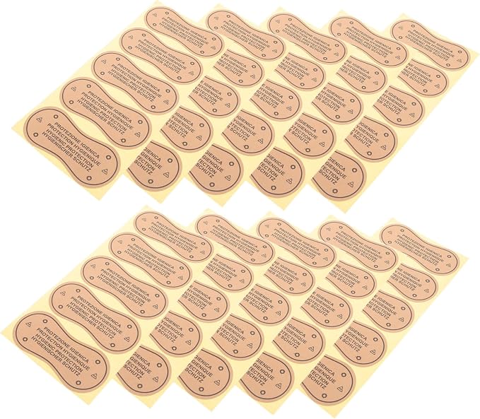 Didiseaon 100pcs Adhesive Underwear Liners Stickers for Women Soft Leakproof Panty Liner Swimsuit Inserts Breathable Protective Stickers for Swimwear Comfortable Body Types