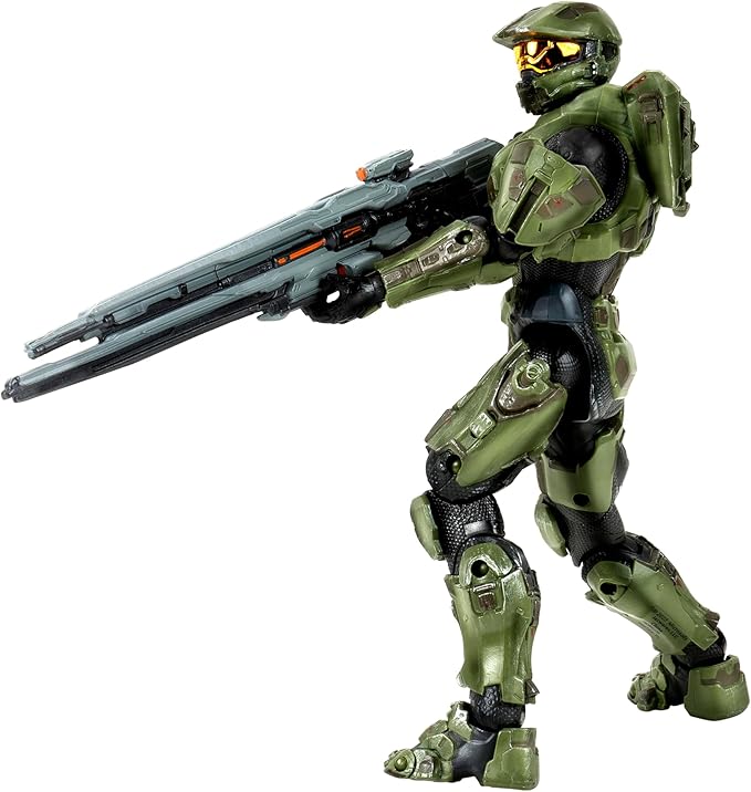 HALO Master Chief 5-6-Inch Articulated Figure with Weapon and Hand Accessories