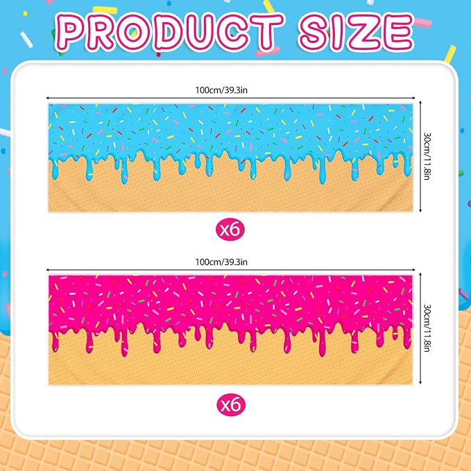 12Pcs Baseball Drip Cooling Towels, Neck Cool Towels Reusable Sweat Wicking Chill Towels Baseball Team Gift,for Baseball Team Summer Party Favors Beach and Camping